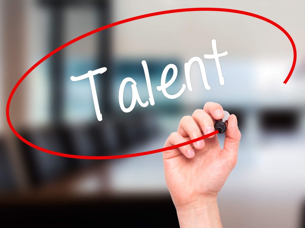 word talent written by an employee leasing company