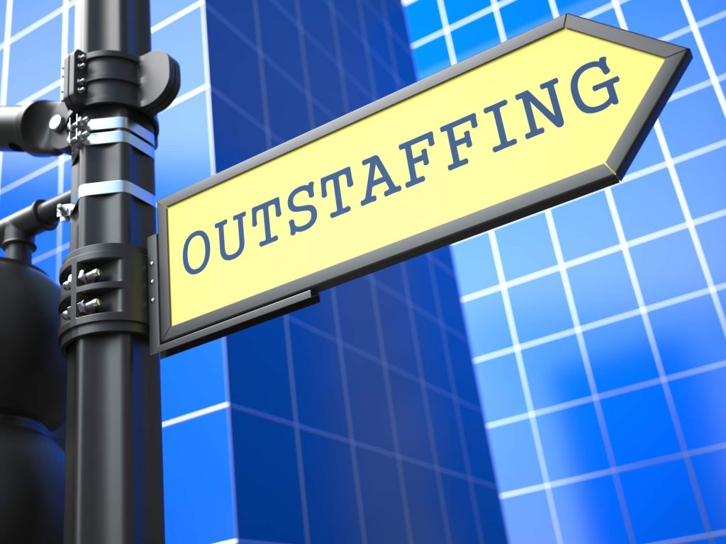 outstaffing sign outside employee leasing companies in Florida